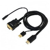 Adattatore HDMI con VGA approx! APPC22 3,5 mm USB 60 Hz