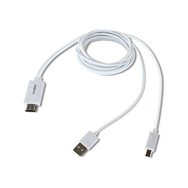 MHL -Adapter an HDMI ca.! APPC23 Weiß