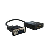 VGA -Adapter mit HDMI mit Audio ca.! APPC25 3,5 mm Mikro USB 20 cm 720p/1080i/1080p