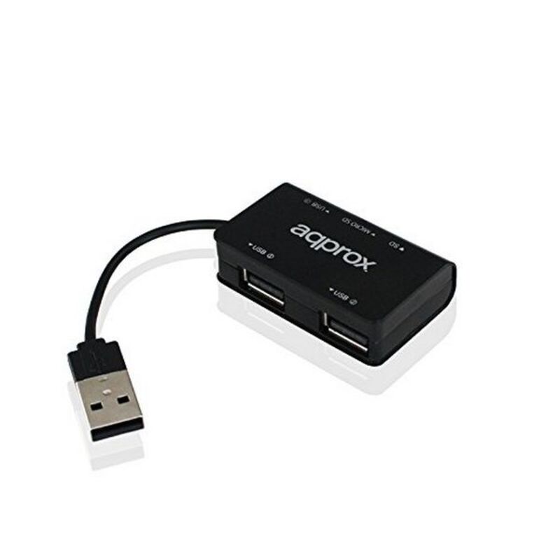 Hub USB approx! AAOAUS0122 SD / Micro SD Windows 7/8/10 USB 2.0