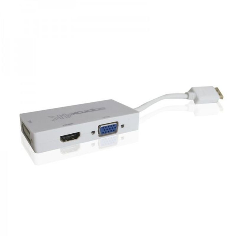 Adattatore DisplayPort con HDMI approx! AISCCI0302 APPC37 DVI VGA Bianco