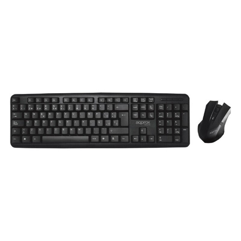 Tastatur mit Maus approx! appMX230 Schwarz