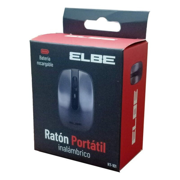 Mouse senza Fili ELBE RT-101 400 mAh Nero