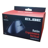 Schnurlose Mouse ELBE RT-102 Ergonomisch 800 dpi Schwarz