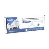 Supporto da Soffitto Inclinabile e Girevole per Proiettore iggual STP02-S IGG314579 -22,5 - 22,5° -15 - 15° Alluminio Bianco