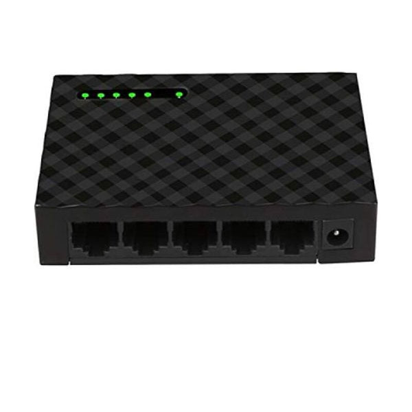 Switch Iggual GES5000 10 Gbps Gigabit Ethernet Black