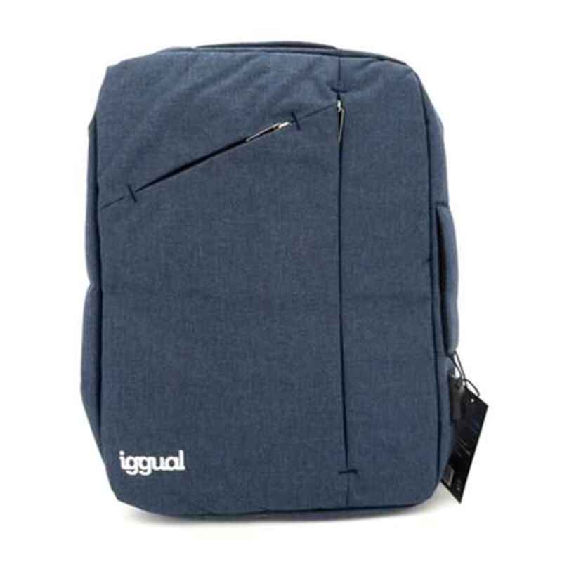 Portop sac à dos iggual travail d'adaptative 15,6 "bleu antivol imperméable