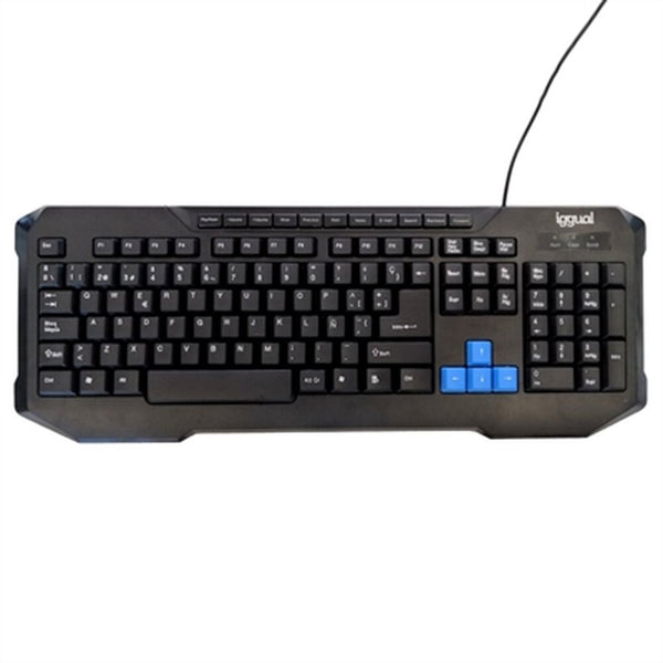 Teclado iggual CK-4BLUE-116T Negro