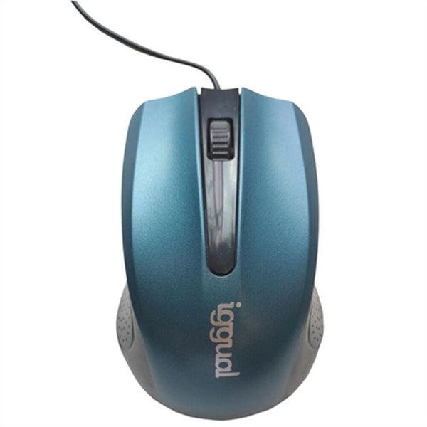 Mouse Iggual ergonomic-rl 800 dpi azzurro