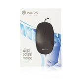 Mouse Ottico Mouse Ottico NGS FLAME 1000 dpi Nero