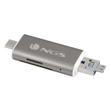 Lector de tarjetas externas USB-C NGS Ally Reader USB-C