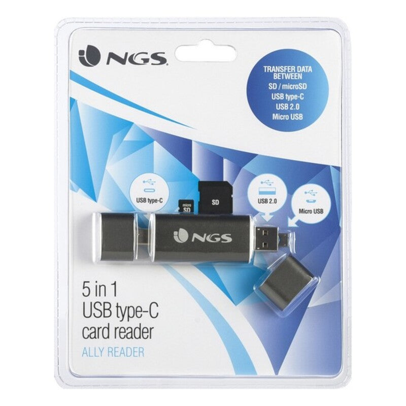 NGS Ally Reader USB-C EXTERNAL CARTS Lecteur