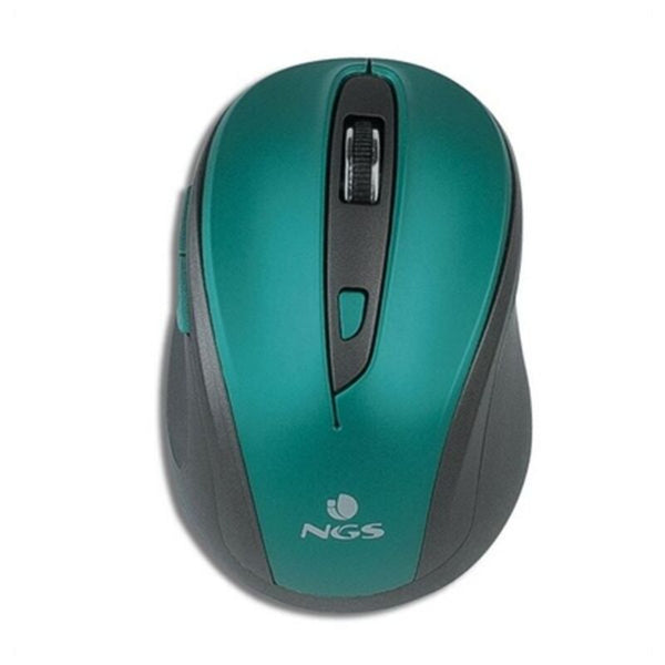 Mouse senza Fili NGS EVOMUTEBLUE Plug and play Azzurro