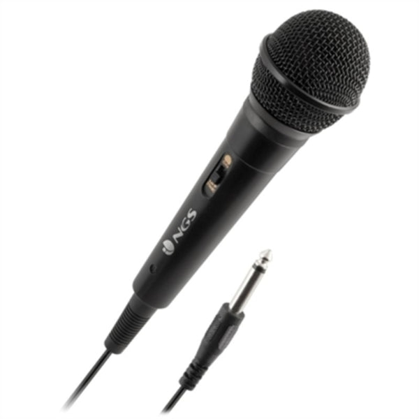 Microfono Karaoke NGS Singer Fire Nero (6.3 mm)