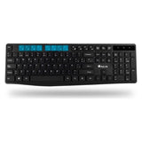 Tastatur mit Drahtloser Maus NGS Allure 1200 dpi 2.4 GHz