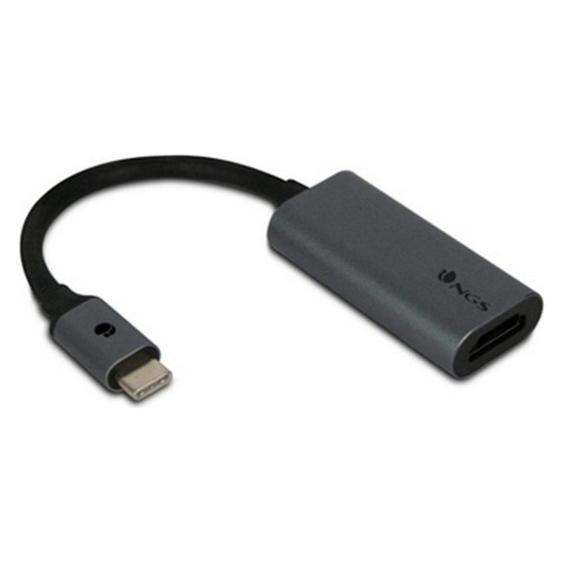 USB C -Adapter mit HDMI NGS Wonderhdmi Gray 4K Ultra HD