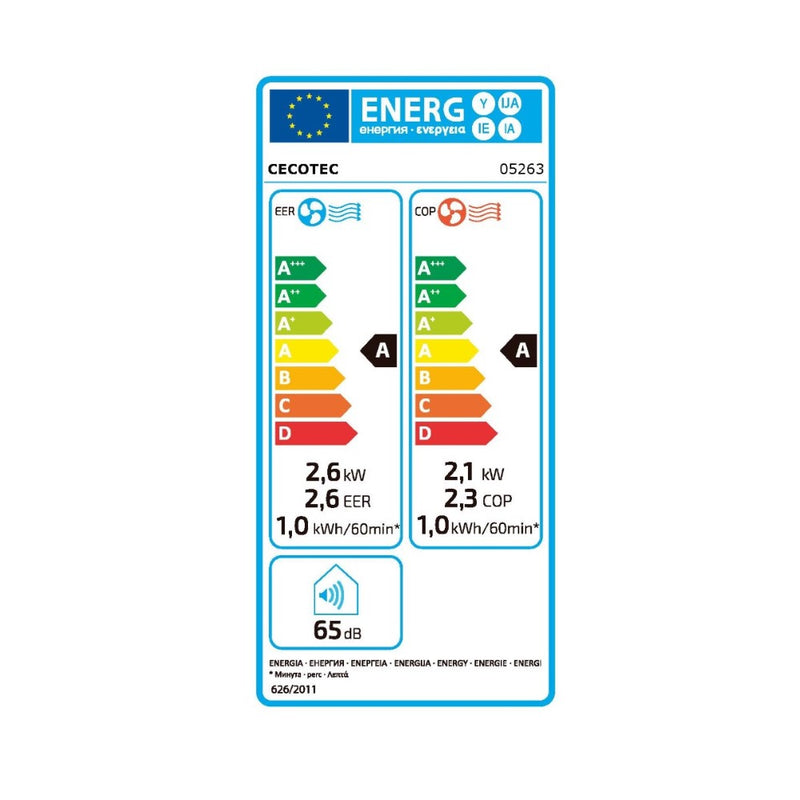 Tragbare Klimaanlage Cecotec ForceClima 9250 Smartheating