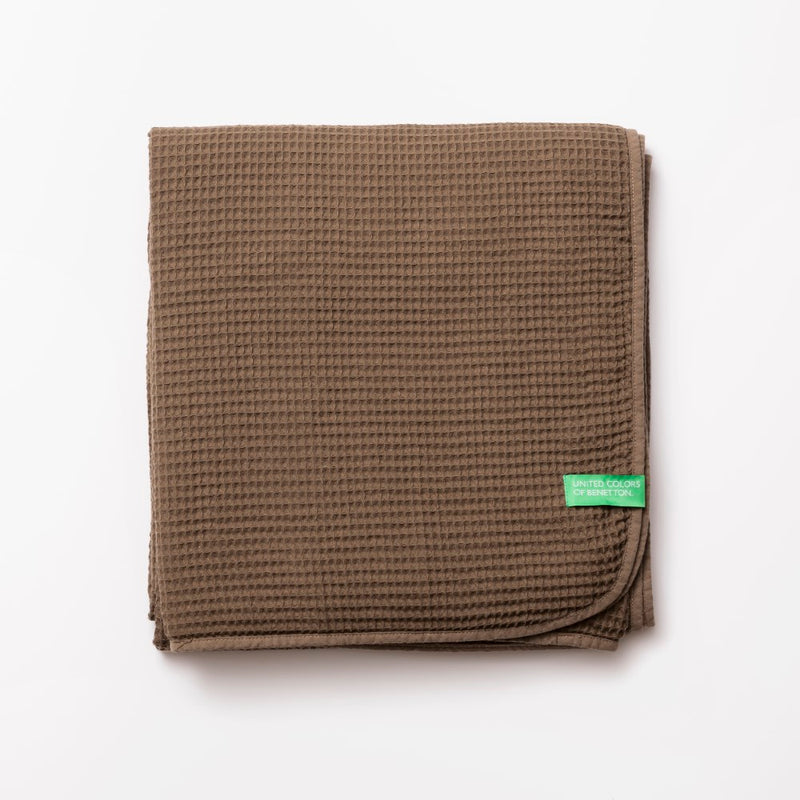 Coperta Benetton Tevere Marrone Foam (140 x 190 cm) - zannishop