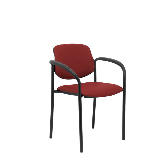 Villalgordo Reception Chair P & C SPGRACB ECOPelle Red Granato