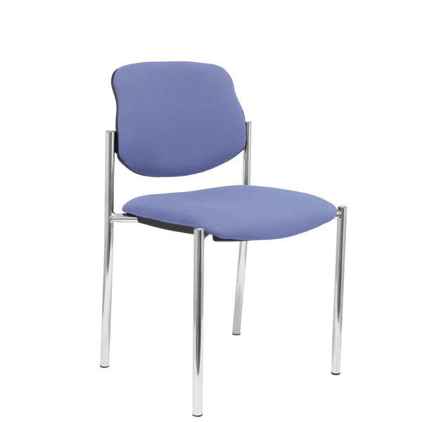 Villalgordo Reception Chair P & C Bali261 Hellblau Eco -Leder