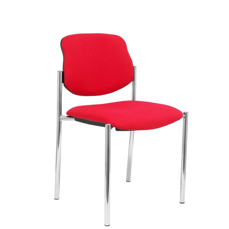 Villalgordo Reception Chair P & C Bali350 Red Eco -Leder