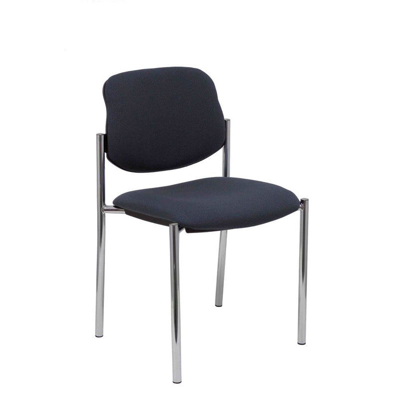 Villalgordo Reception Chair P & C Bali600 Dunkelgrau Eco -Leder