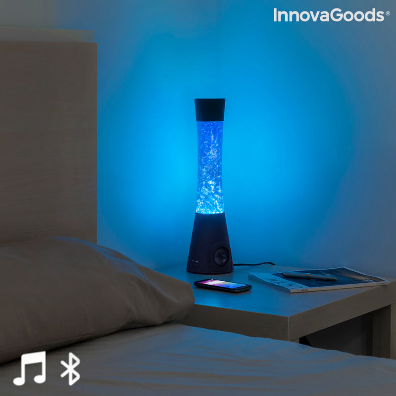 Lampe Lava mit Lautsprechern und Flusslampe Innovagoods -Mikrofon