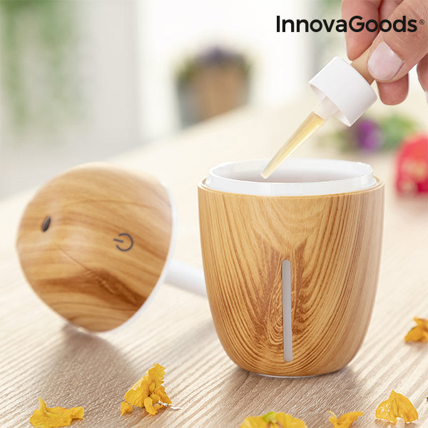 Mini Umidificatore Diffusore di Aromi Honey Pine InnovaGoods