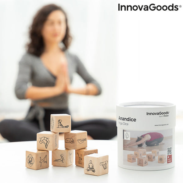 Gioco Dadi di Yoga Anandice InnovaGoods 7 Pezzi