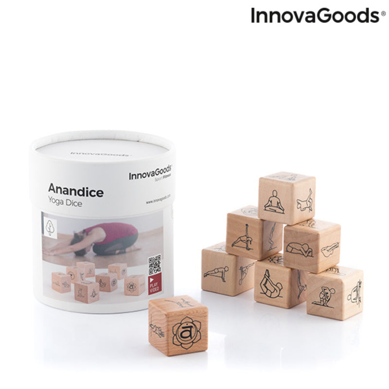 Gioco Dadi di Yoga Anandice InnovaGoods 7 Pezzi