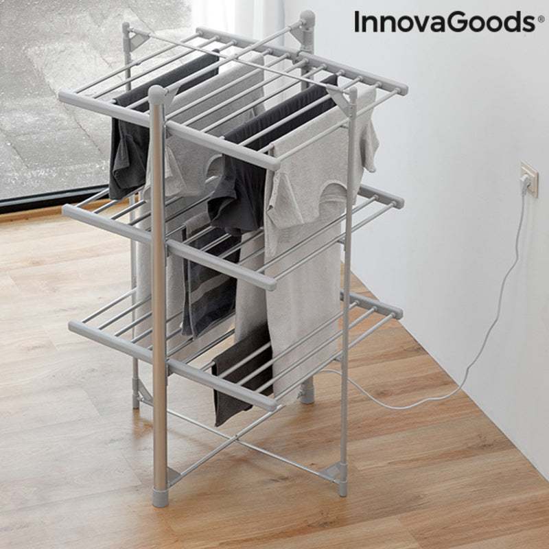 Stendibiancheria Elettrico Pieghevole InDryer InnovaGoods IG815608 (Ricondizionati D)