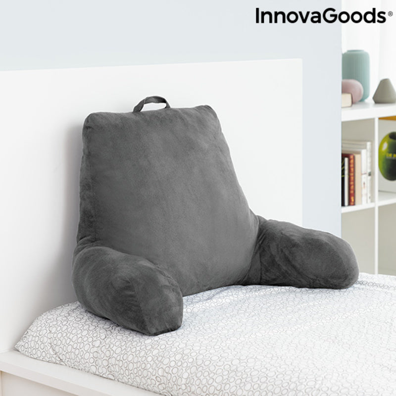 Almohada de Lectura con Apoyabrazos Huggilow InnovaGoods