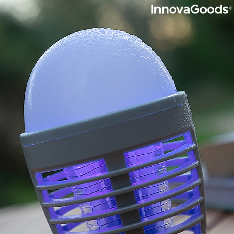 Lámpara Antimosquitos Recargable con LED 2 en 1 KL Bulb InnovaGoods