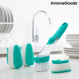 Brosse à dents éponge avec poignée et distributeur pour Cleash Innovagoods Soap