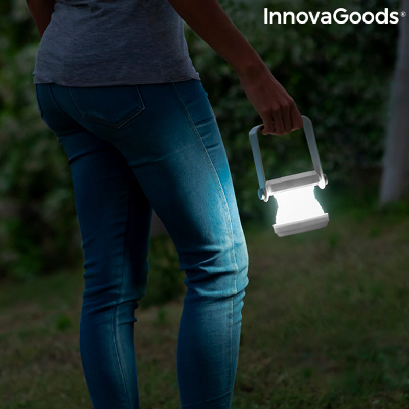 Torcia Lanterna e Lampada Pieghevole 3 in 1 Lanthree InnovaGoods