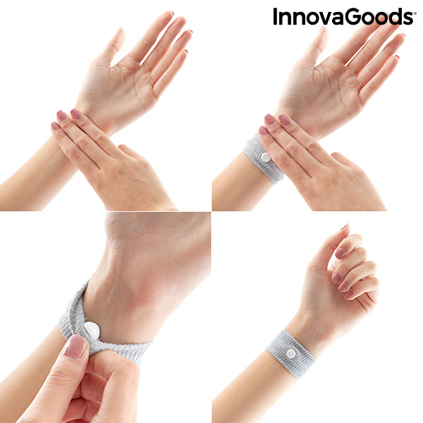 Bracelet anti-nauséen avec point de pression NEI-Kuan NONA Innovagoods (pack de 2)