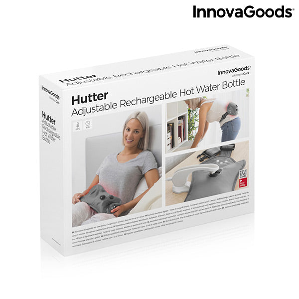 Bouteille à eau chaude rechargeable réglable hutter innovagoods 400W gris