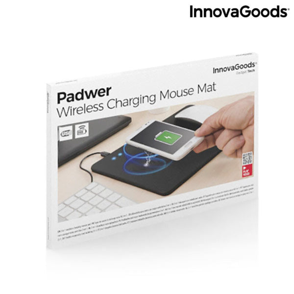 Tappetino per Mouse con Ricarica Wireless 2 in 1 Padwer InnovaGoods