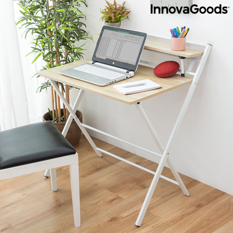 Escritorio plegable con estante de innovragoods de tablezy