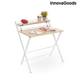 Escritorio plegable con estante de innovragoods de tablezy