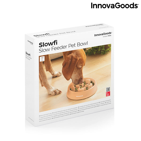 Ciotola ad Alimentazione Lenta per Animali Domestici Slowfi InnovaGoods