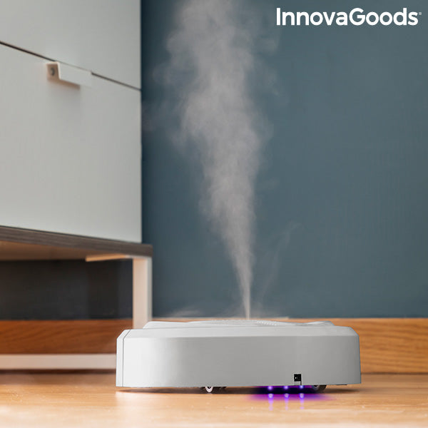 Robot Mopa Recargable 4 en 1 con Desinfección UV y Humidificador Aromatizador Klinbot InnovaGoods