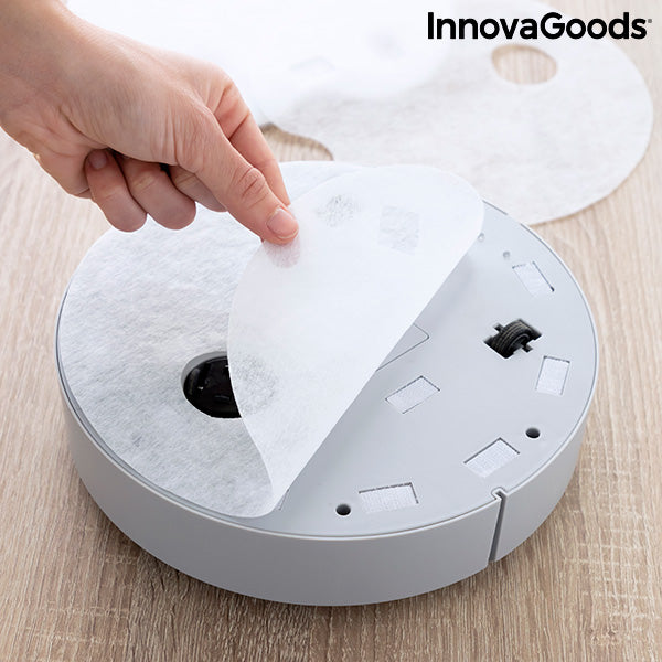 Robot Mopa Recargable 4 en 1 con Desinfección UV y Humidificador Aromatizador Klinbot InnovaGoods