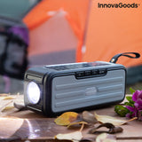 Altavoz Inalámbrico con Carga solar y Linterna LED Sunker InnovaGoods