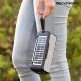 Altavoz Inalámbrico con Carga solar y Linterna LED Sunker InnovaGoods