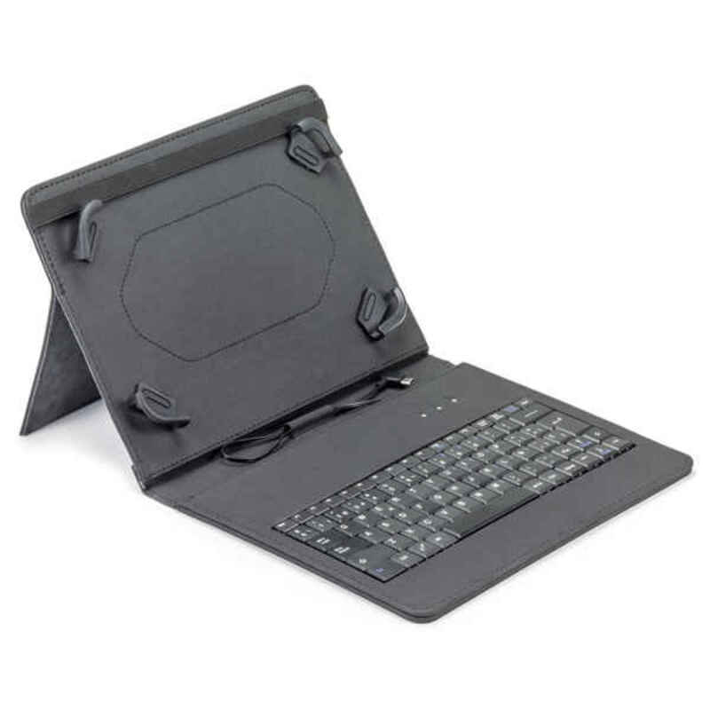 Teclado Bluetooth con Soporte para Tablet Maillon Technologique URBAN LOVE 9.7"-10.2" Negro