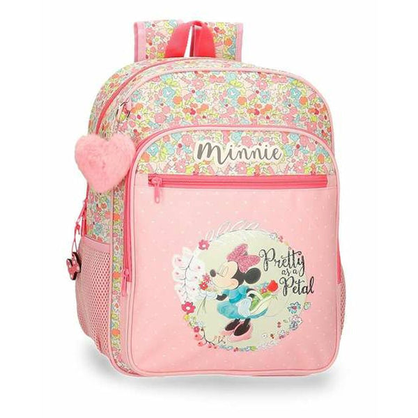 Minnie Florals School Sac à dos Compartiment adaptable (38 cm)