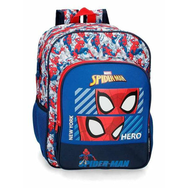 Spiderman Hero School Backage Adaptable Adaptable Compartment (38 cm)