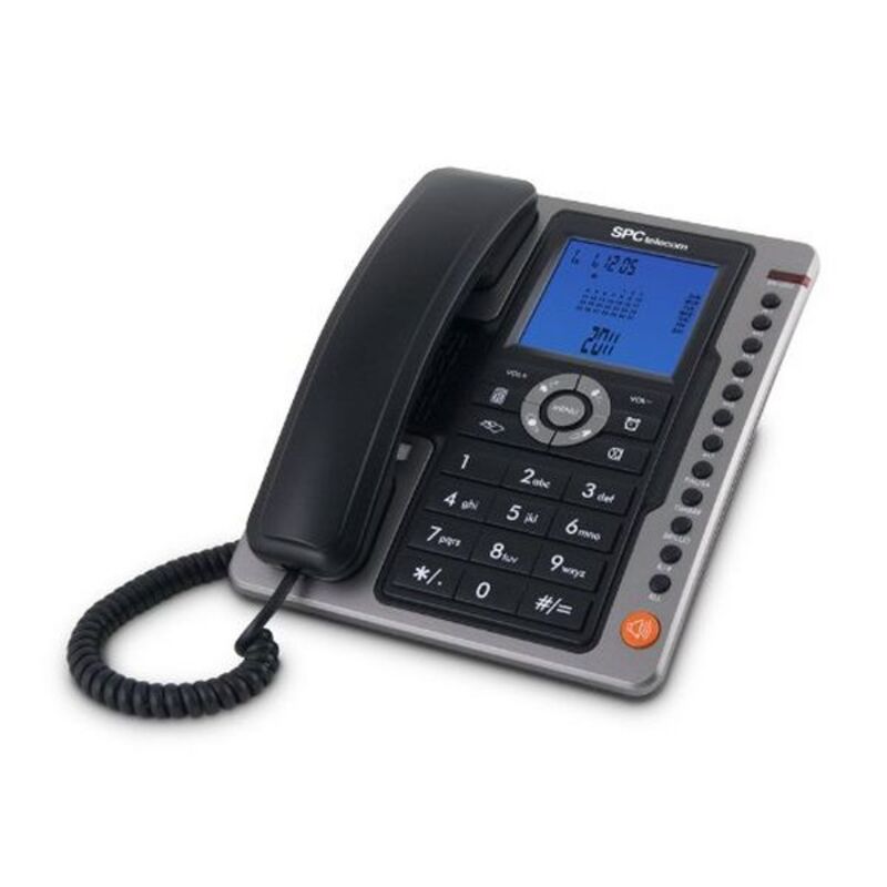 Telefono Fisso SPC 3604N LCD Nero