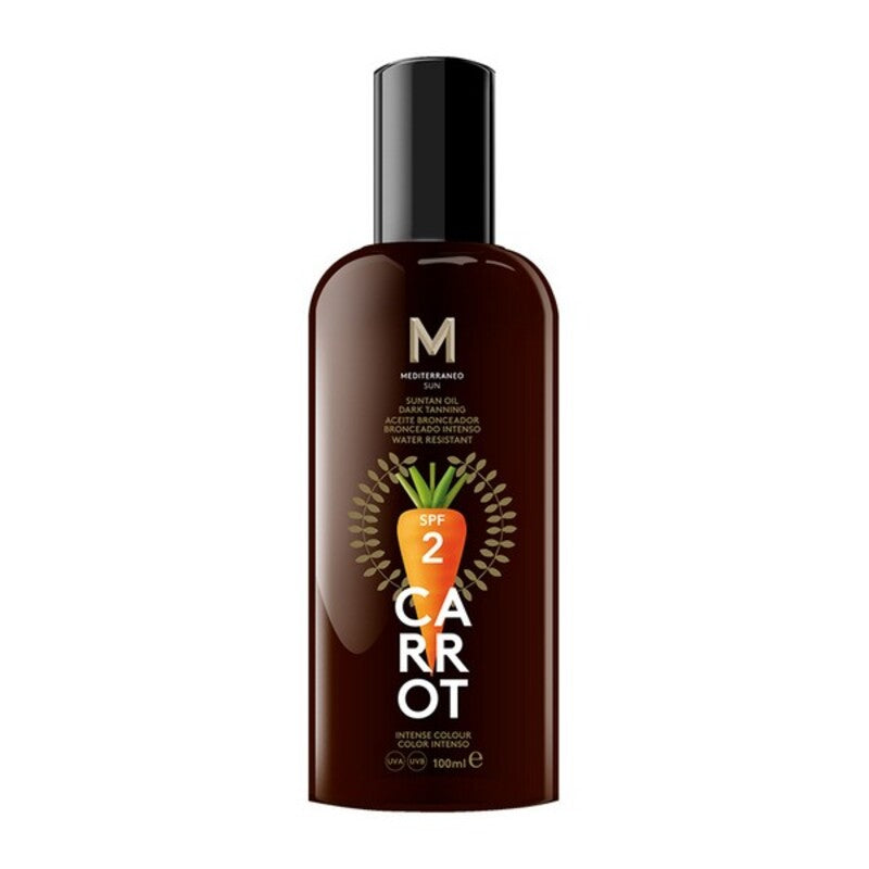 Protector Solar Carrot Suntan Oil Mediterraneo Sun